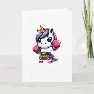 Carte Unicorn Muay Thai - Kickboxing et Unicorn Thai Bo