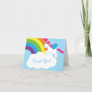 Carte Unicorne fête d'anniversaire