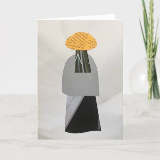 Carte Unique Collage Earth Mama Vee Blank Card