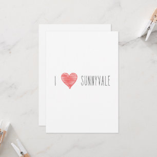 Carte Uniquement dans la Silicon Valley Greeting Card : 