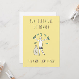 Carte Uniquement dans la Silicon Valley Greeting Card : 