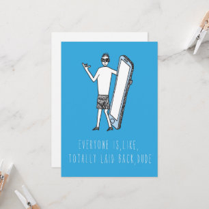 Carte Uniquement dans la Silicon Valley Greeting Card : 