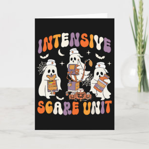 Carte Unité de soins intensifs fantôme infirmière Hallow