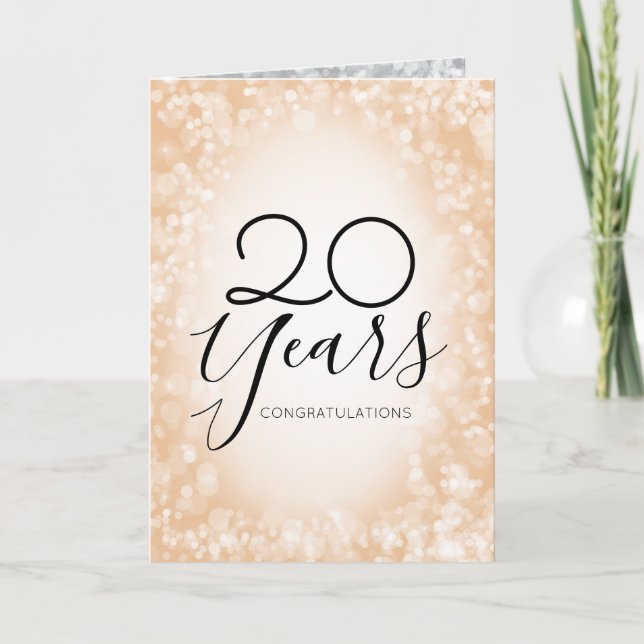 Carte universelle pour l'anniversaire des employés (Devant)