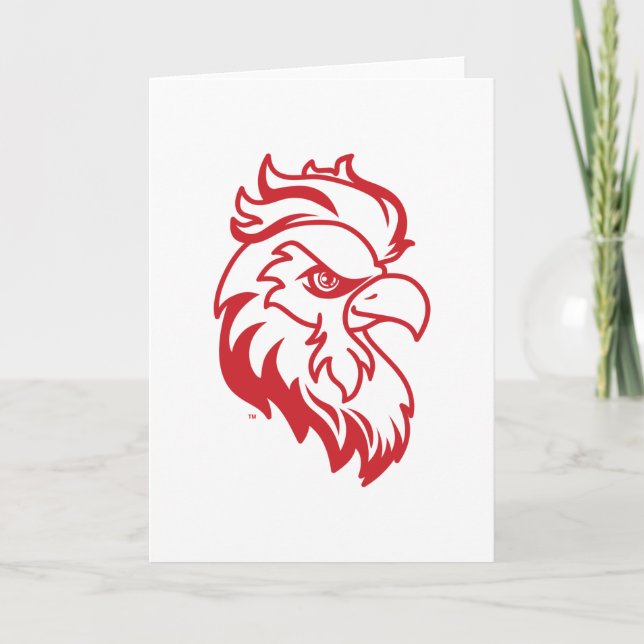 Carte Université d'État de Jacksonville Gamecocks Red ga (Devant)