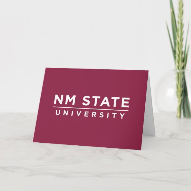 Carte Université d'État du Nouveau-Mexique (Devant)