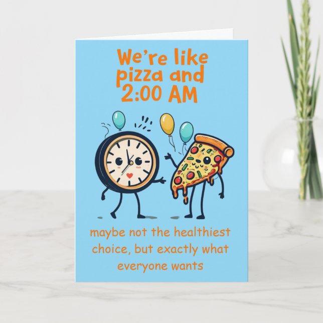 Carte Unstoppable Duo: Pizza & 2:00 AM Anniversary (Devant)