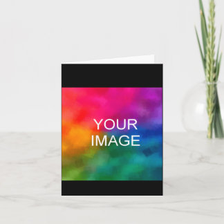 Carte Upload Photo Add Text Template Kids Girls