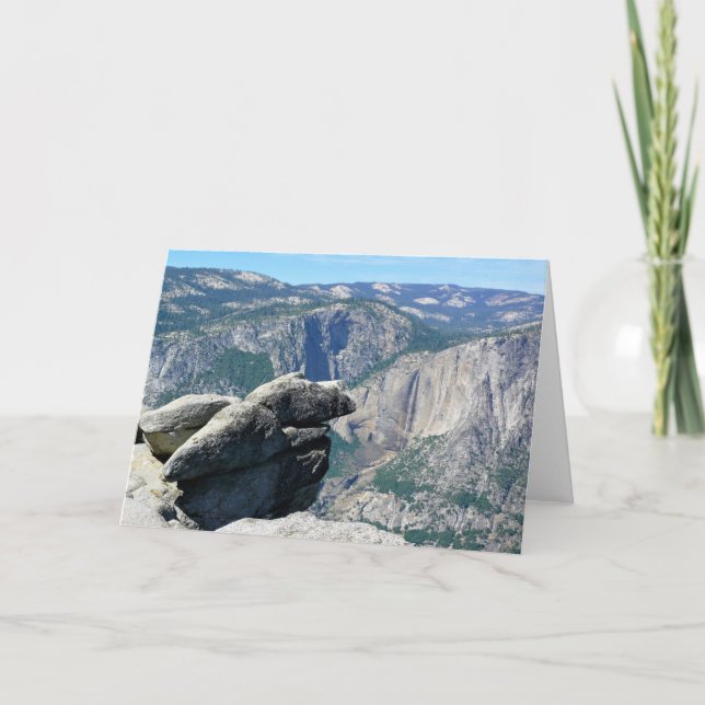 Carte Upper Yosemite Falls from Glacier Point (Devant)
