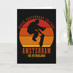Carte Urne de skateboardeur d'Amsterdam Skateboarding 4