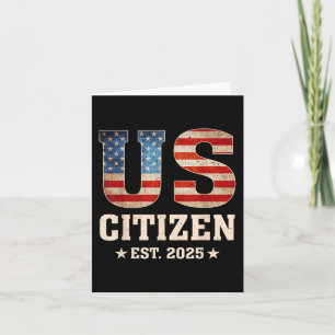 Carte Us Citizen Est 2025 Us Drapeau Nouvelle Citoyennet