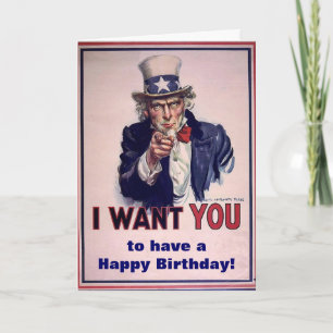 Carte "US - Joyeux anniversaire"