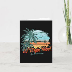 Carte Us Virgin Island Beach St. Thomas Shirt Lost Parad