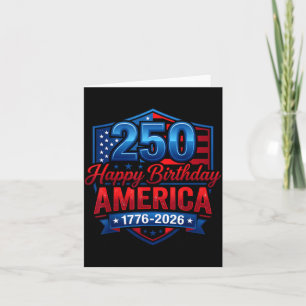 Carte USA Cœurs 1776 2026 4 juillet 250e anniversaire US
