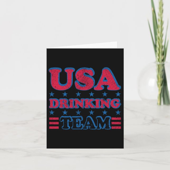Carte Usa Dru 4 juillet l'indépendance (Devant)