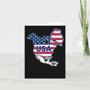 Carte Usa = Groenland + Canada + Golfe + Canal