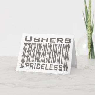 Carte Ushers inestimable