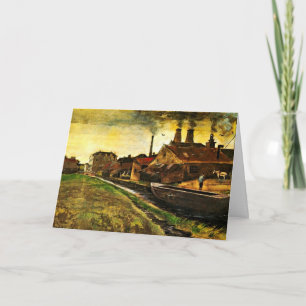 Carte Usine sidérurgique à La Haye par Vincent van Gogh
