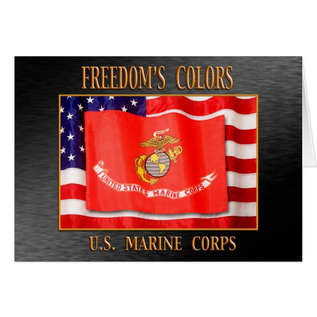 Carte USMC (Devant horizontal)
