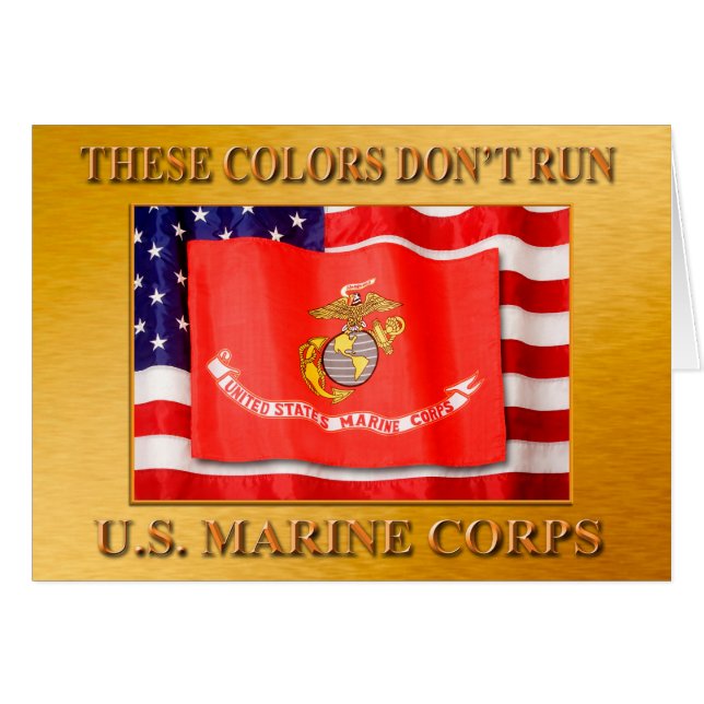 Carte USMC (Devant horizontal)