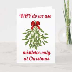 CARTE UTILISATION DE MISTLETOE POUR "NOTRE ANNIVERSAIRE"