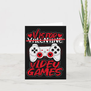 Carte V est une chemise de jeu vidéo pour la Saint-Valen