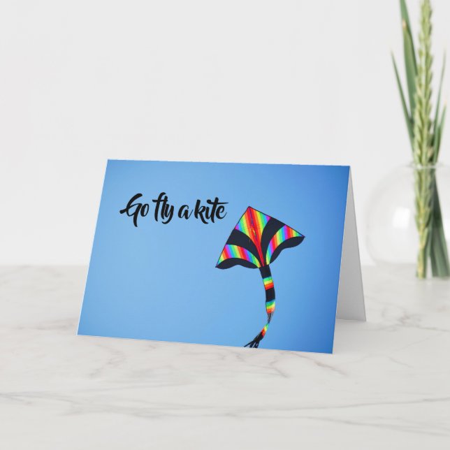 Carte Va Voler Un Kite (Devant)