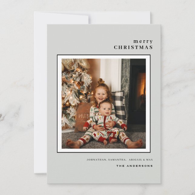 Carte Vacances Appartement Crème Simple Photo (Devant)