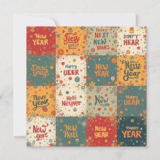 Carte vacances appartement pour le Nouvel An