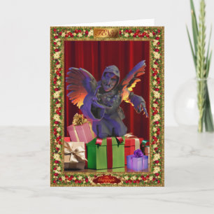 Carte Vacances Art Vacances Gargoyle de TEN31