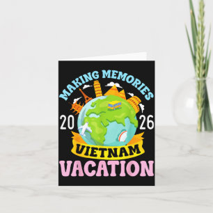 Carte Vacances au Vietnam 2026 Voyage Créer des Souvenir