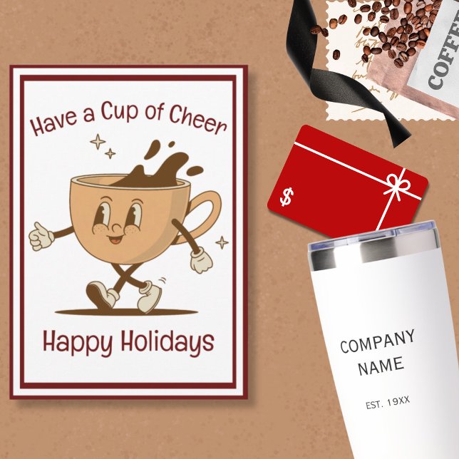 Carte Vacances - Cartes Cadeaux Saison Entreprise (Company Branded Gift  Ideas for Employees)