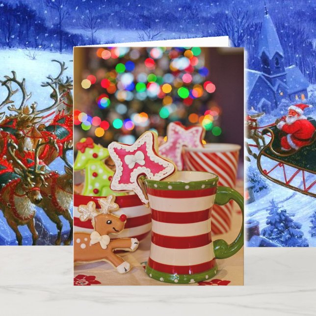 Carte Vacances D'Affaires Chaleureuses Pour Client (Créateur téléchargé)