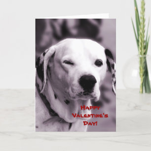 Carte Vacances Dalmatienne Valentine