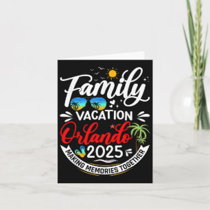 Carte Vacances de famille à Orlando 2025 Plage Vacances