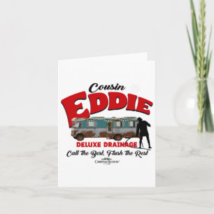 Carte Vacances de Noël Cousin Eddie Drainage Deluxe