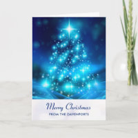 Vacances de Noël Electrique Blue