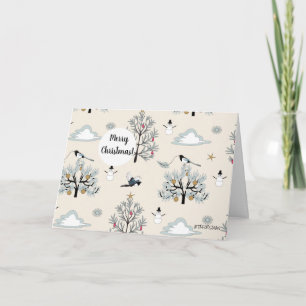 Carte Vacances de pie