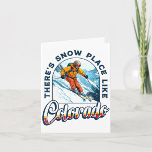 Carte vacances de ski dans le Colorado Colorado Aspen st