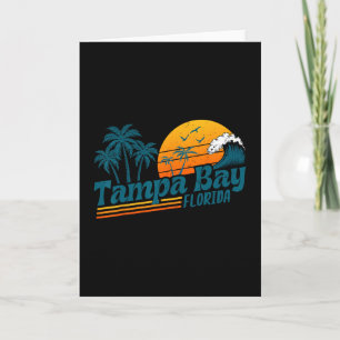 Carte Vacances d'été à Tampa Y et sur la plage de Florid
