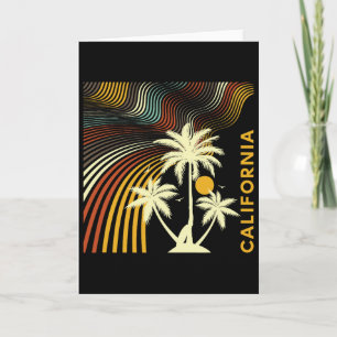 Carte Vacances d'été, soleil, surf Californie