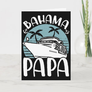 Carte Vacances en croisière voyage en famille Hama Papa