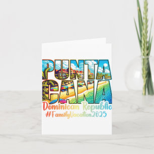 Carte Vacances en famille à Punta Cana 2025 en Républiqu