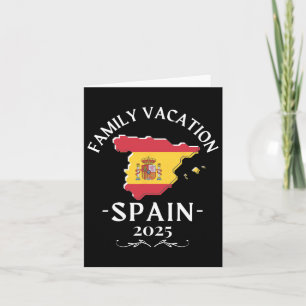 Carte Vacances en famille Espagne 2025 Voyageur