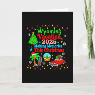 Carte Vacances familiales dans le Wyoming 2025 Créer des