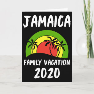 Carte Vacances familiales Rasta Jamaïque 2020 