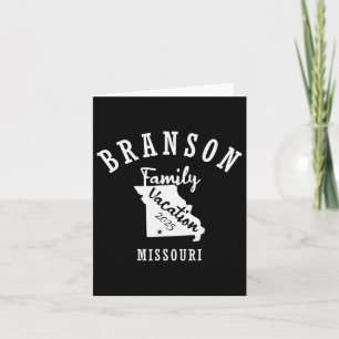 Carte Vacances famille Branson 2025 Vacay famille Branso