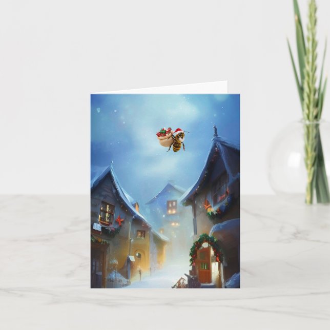 Carte Vacances Happ-Bee. (Devant)