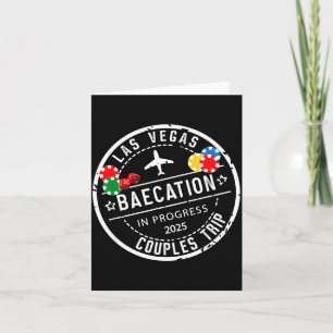 Carte Vacances Vegas 2025 Voyage de Couple En Cours Pour