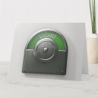 Carte Vacant Indicateur De Toilette